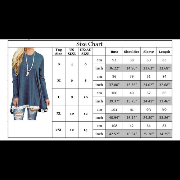 Green Long Sleeve Tunic - Picture 4 of 4